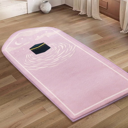 Printed Sponge Crystal Velvet Prayer Mat
